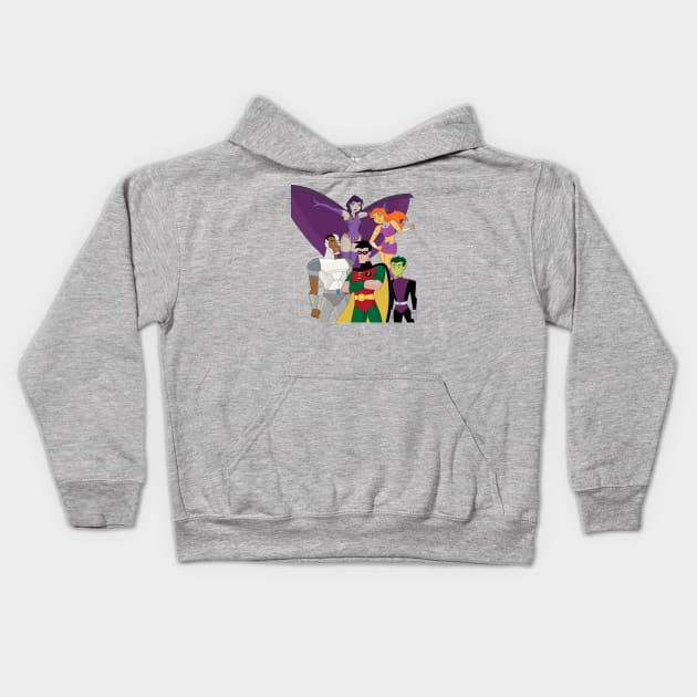 Timm Titans Kids Hoodie by JK_Antwon